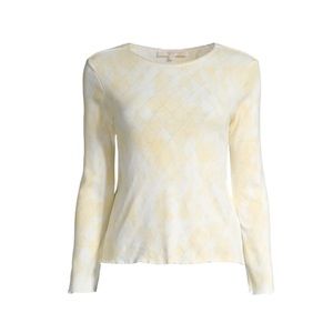 LOVESHACKFANCY Yulia Long Sleeve Top - Rise & Shine Hand Dye
